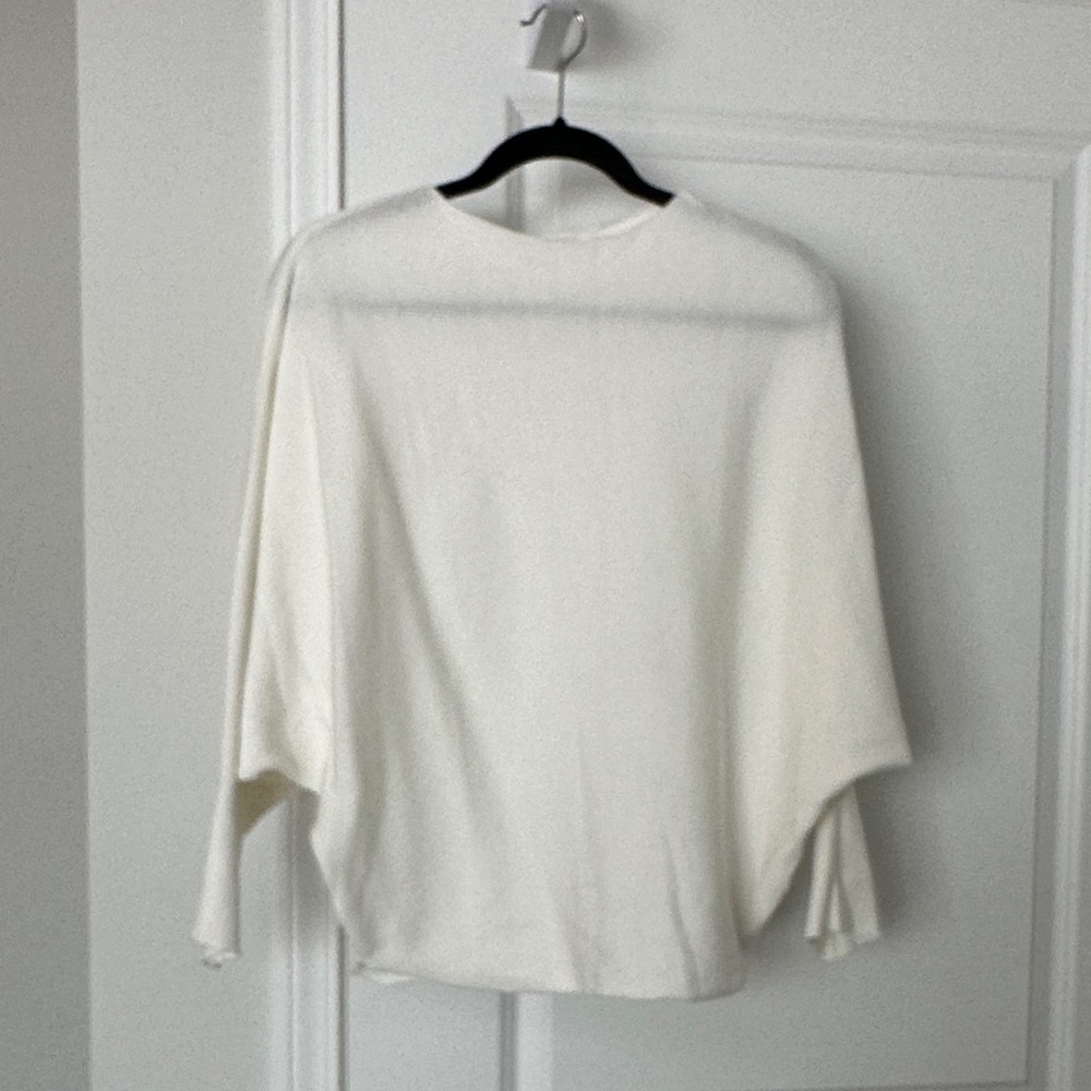 Elegant Off White Women's Sweater